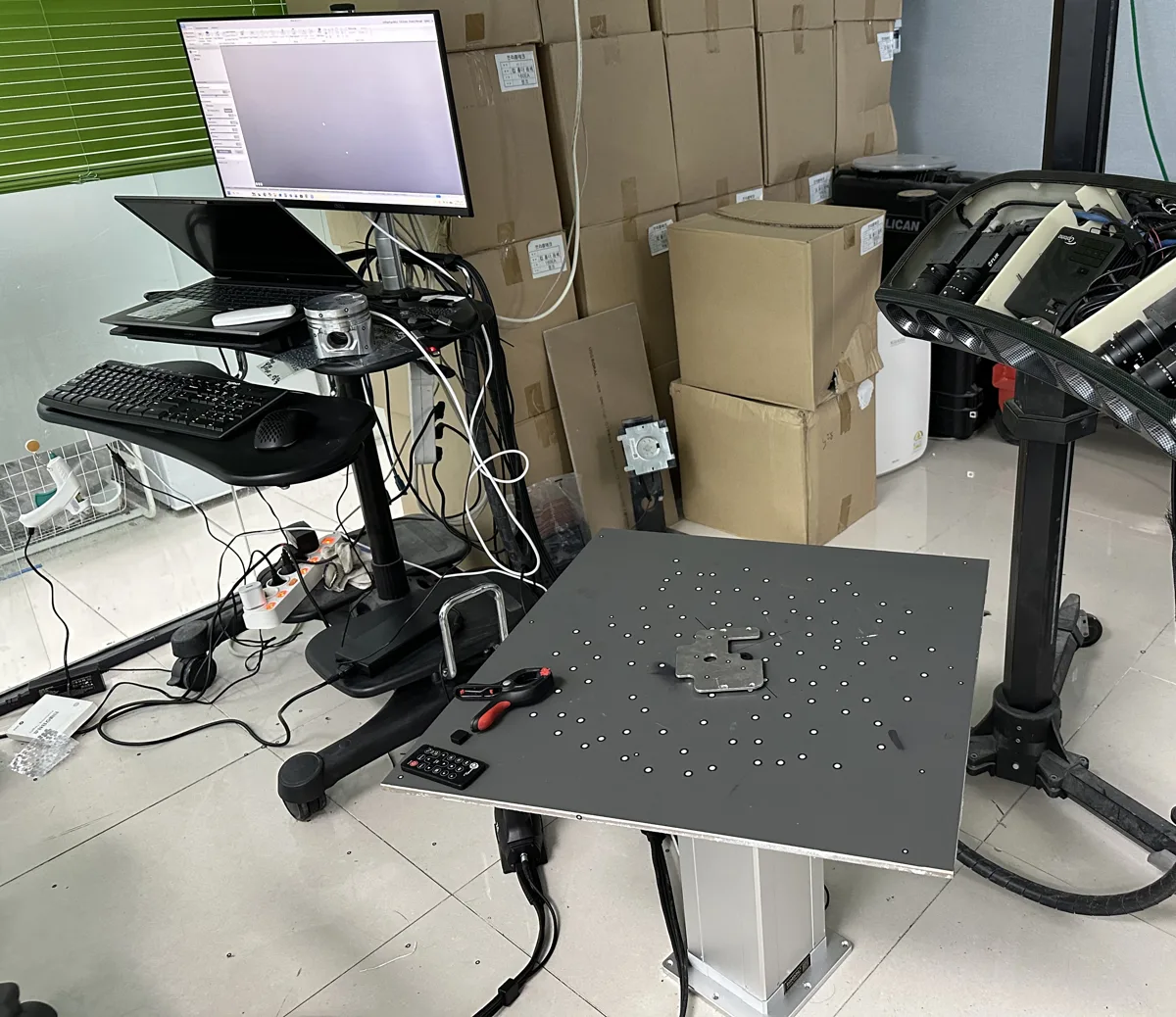보령테크놀로지 3D 스캐너 데모 장비